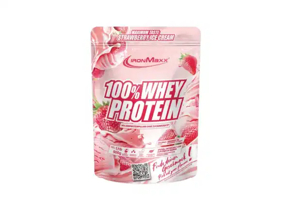 Bild 1 von IronMaxx 100% Whey Proteinpulver,  500 g