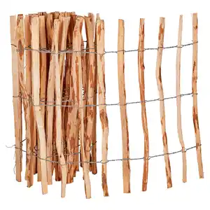 Rollzaun haselnussfarben 500 x 80 cm