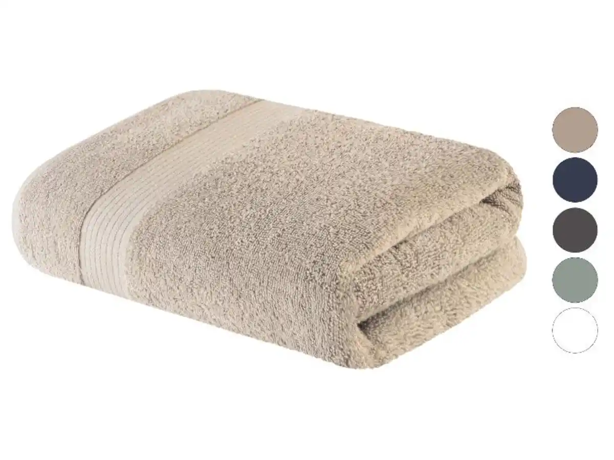 Bild 1 von LIVARNO home Frottier-Duschtuch, saug- und strapazierfähig