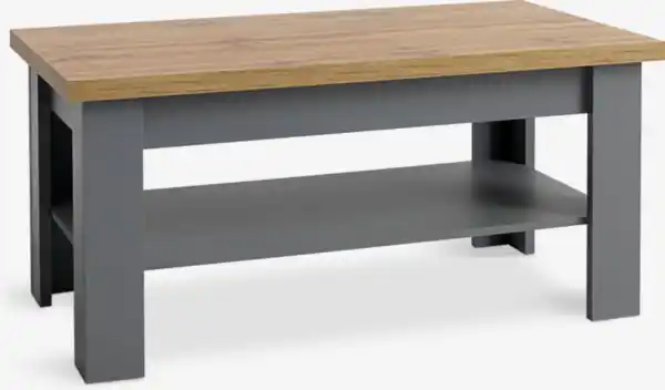 Bild 1 von Couchtisch MARKSKEL 60x110 grau/eiche