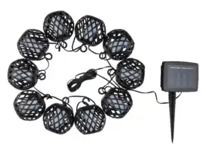 LIVARNO home Solar-Lichterkette, für Garten, Terrasse oder Balkon