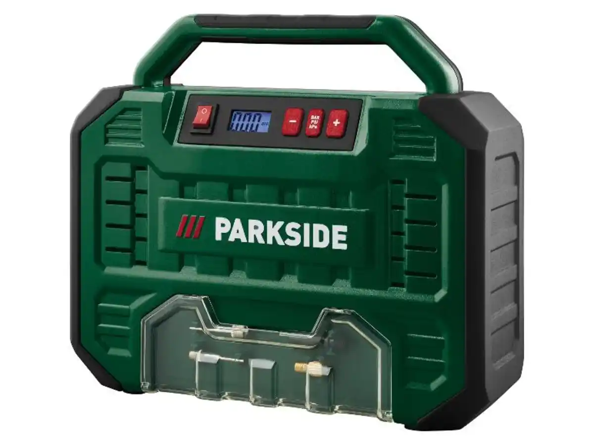 Bild 1 von PARKSIDE® Kompressor mit digitaler Anzeige »PMK 150 A1«, tragbar