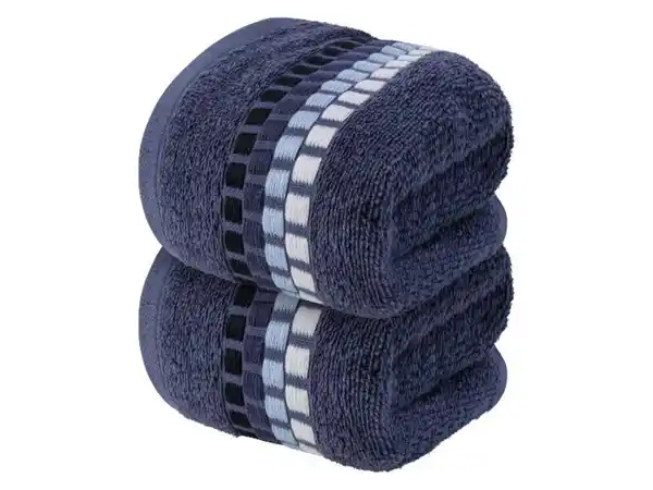 Bild 2 von LIVARNO home Frottier-Gästetücher, 2 Stück, 30 x 50 cm