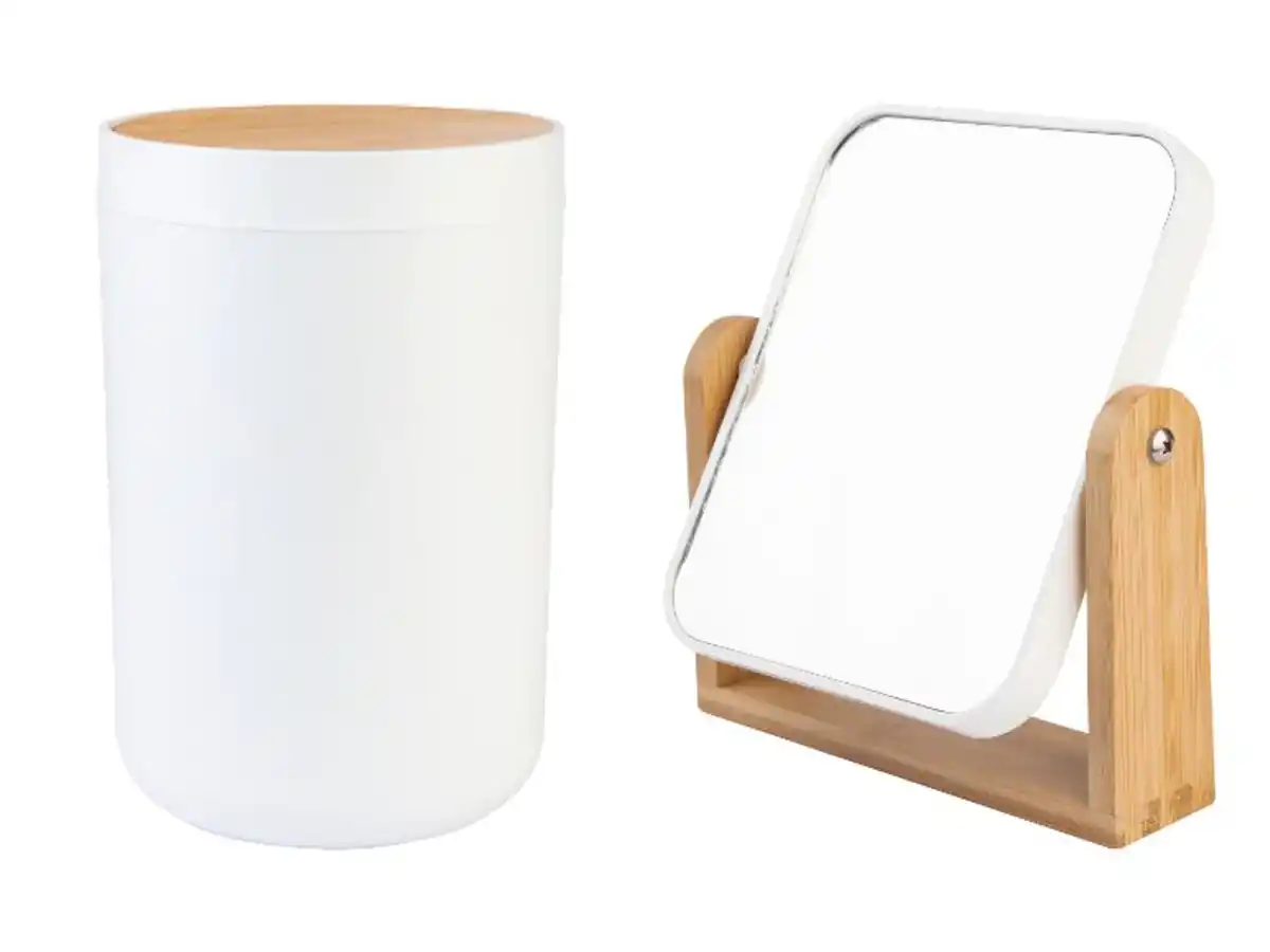 Bild 1 von LIVARNO home Kosmetikeimer / Kosmetikspiegel