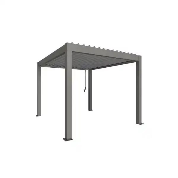 Bild 1 von Biohort Pergola Gr. 3 x 3,5 quarzgrau 312 x 376,5 cm