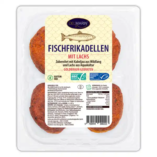 Bild 1 von Del Marin Fischfrikadellen