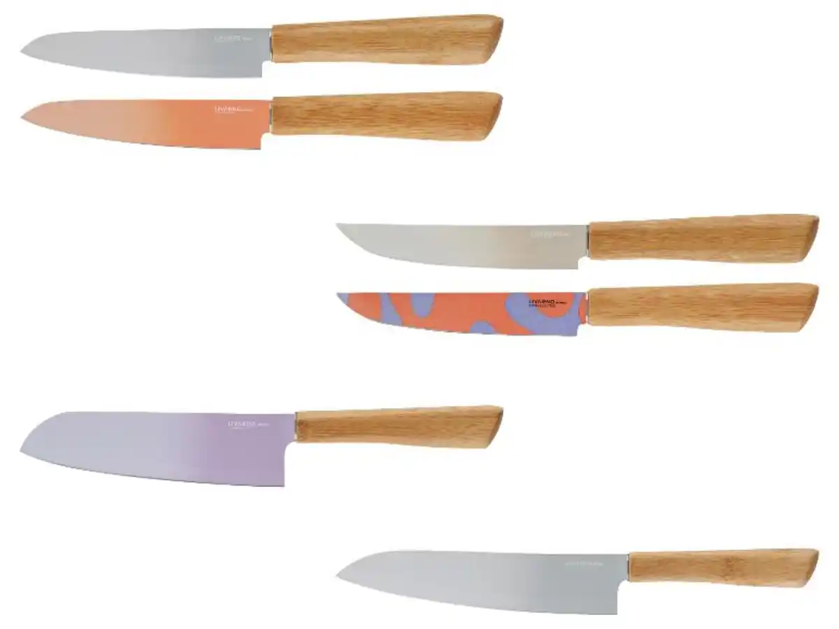 Bild 1 von LIVARNO home Küchenmesser mit Bambusgriff FSC