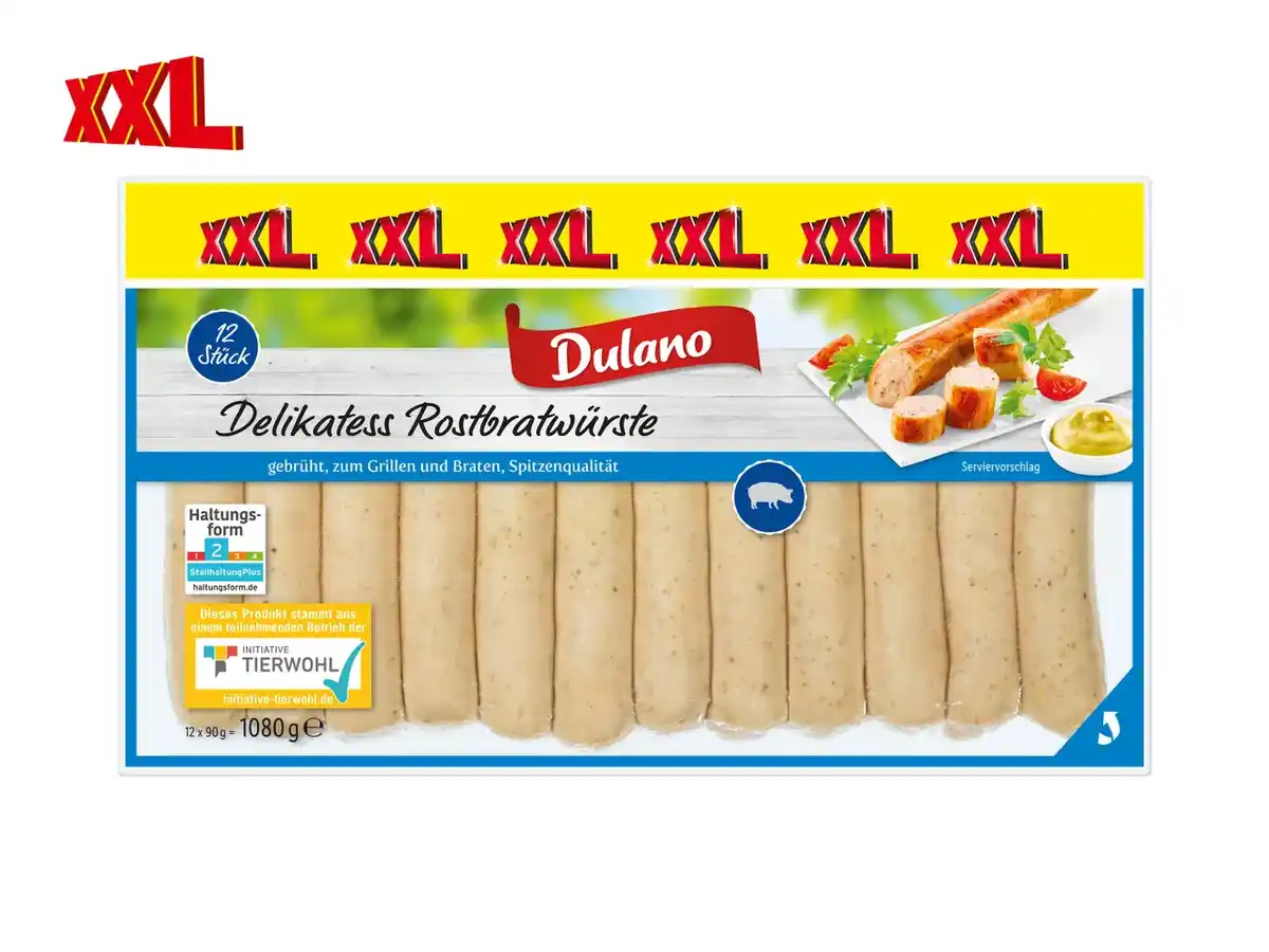 Bild 1 von Dulano Delikatess Rostbratwurst XXL