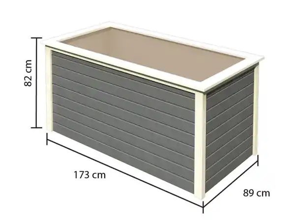 Bild 3 von Karibu Karibu Hochbeet »Lyss«, aus Holz, mit Folie