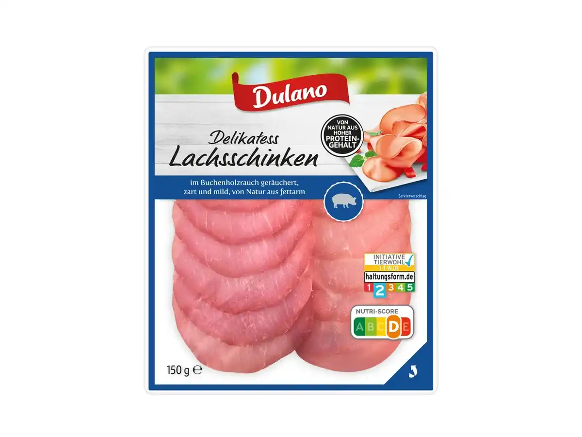 Bild 1 von Dulano Delikatess Lachsschinken,  150 g