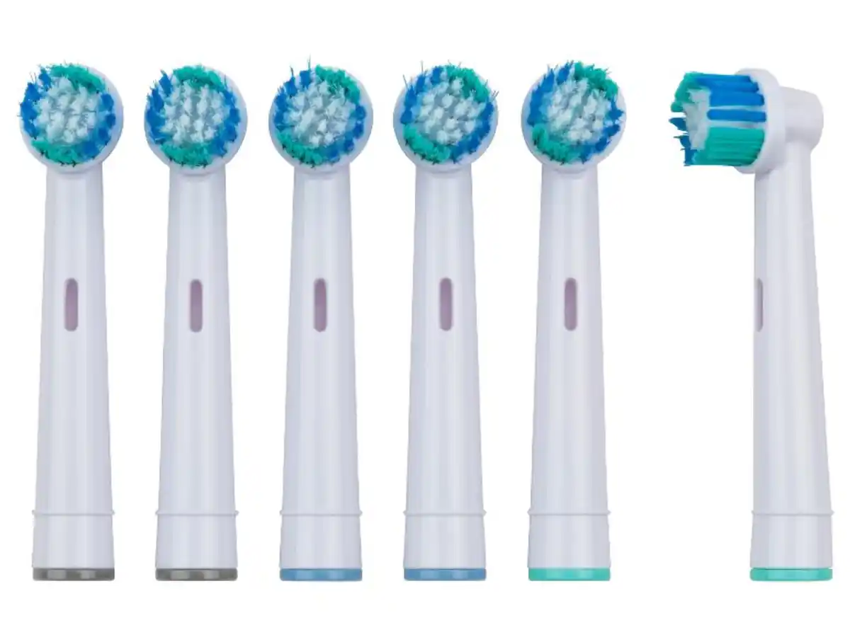 Bild 1 von nevadent Ersatz-Zahnbürstenköpfe, mit farbiger Kennzeichnung