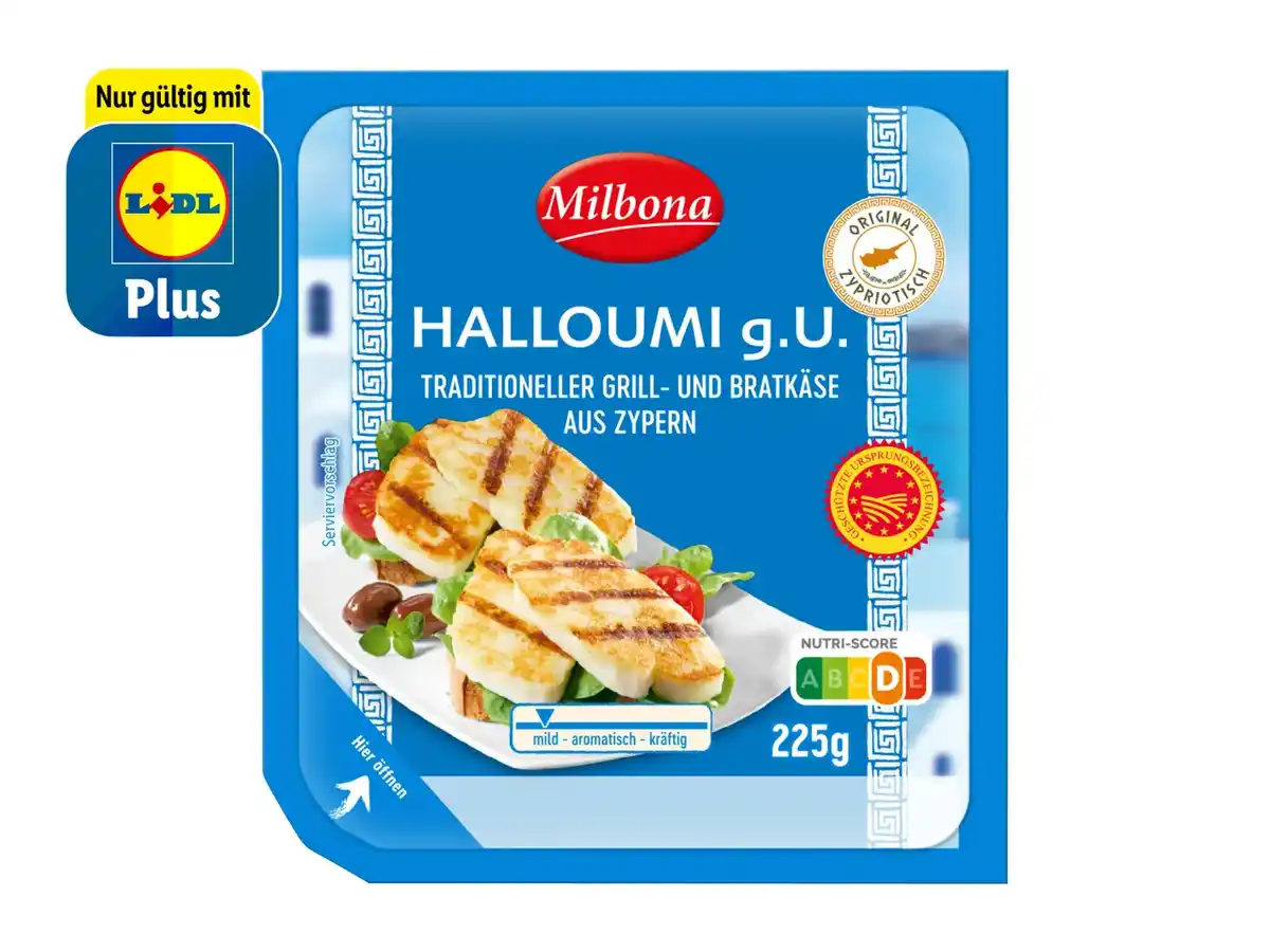 Bild 1 von Milbona Halloumi,  225 g