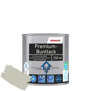 toom Premium-Buntlack taupe glänzend 250 ml