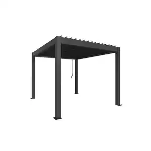 Biohort Pergola Gr. 3 dunkelgrau-metallic 312 x 367,5 cm