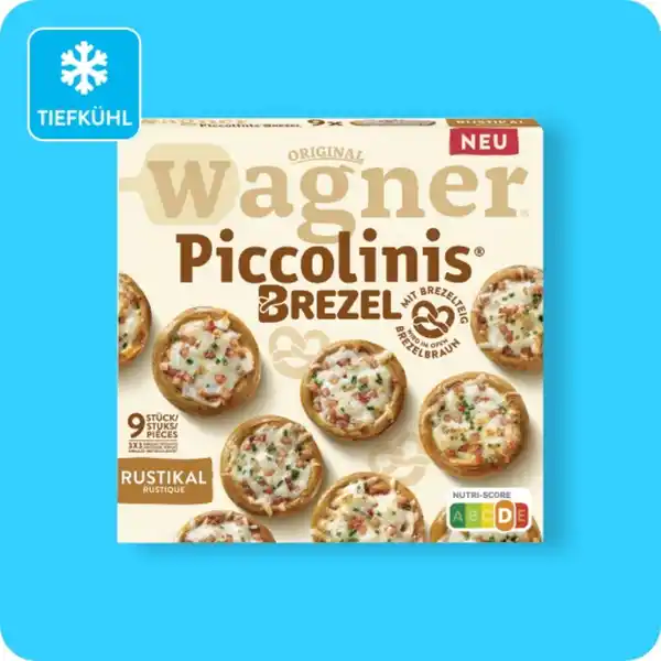 Bild 1 von ORIGINAL WAGNER Piccolinis, Brezel-Rustikal
