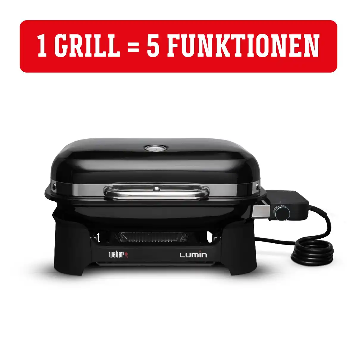 Bild 1 von Weber Elektrogrill Lumin Compact, Grillfläche: 43x28 cm