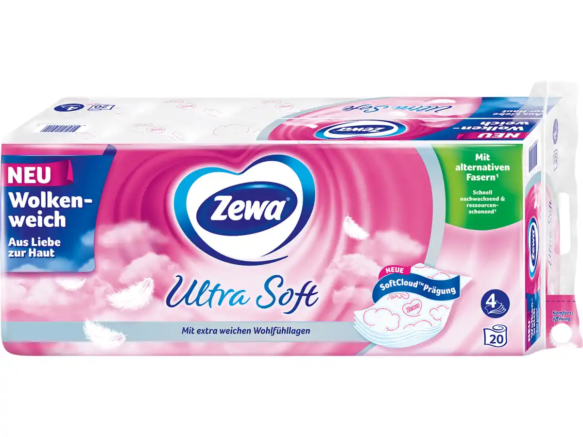 Bild 1 von Zewa Toilettenpapier Ultra Soft