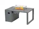 Bild 2 von buschbeck Loungetisch und Feuerstelle »Lagos«, B 115 x T 75 x H 58,5 cm, grau