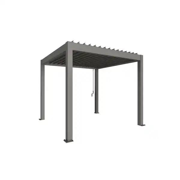 Bild 1 von Biohort Pergola Gr. 3 x 3,5 quarzgrau-metallic 312 x 312 cm