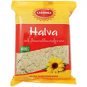 Halva aus Sonnenblumenkernen