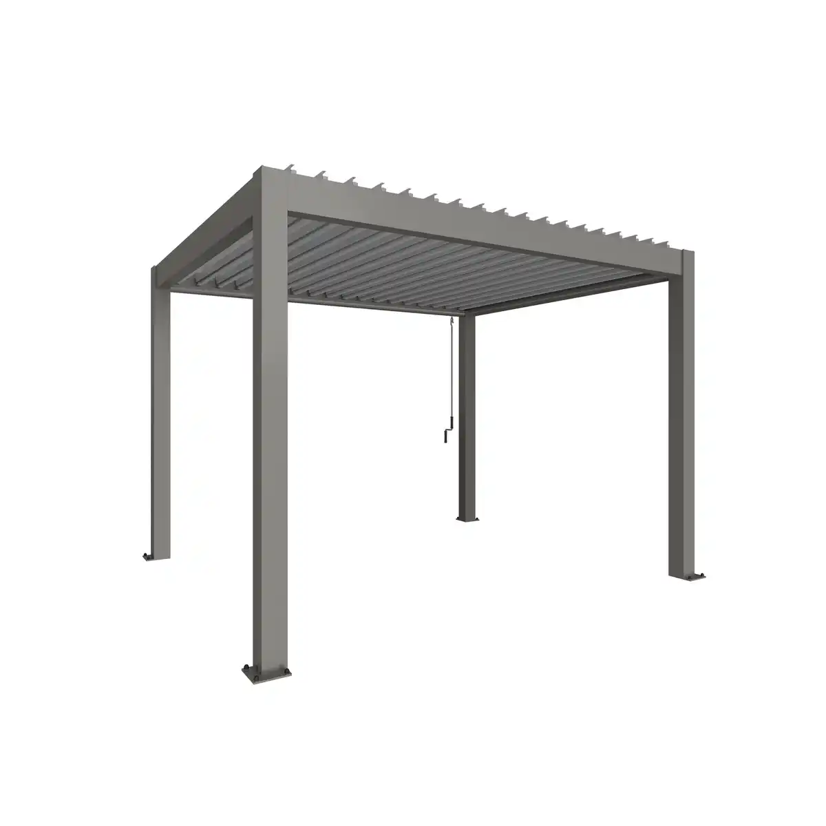 Bild 1 von Biohort Pergola Gr. 3,5 x 3 quarzgrau 367,5 x 312 cm