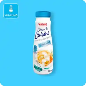 MILSANI Crème à la Cuisine³, Verschiedene Sorten