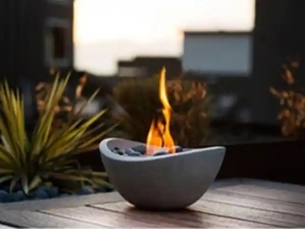 Bild 2 von tepro Ethanol Tischfeuer Design, mit Faserdocht