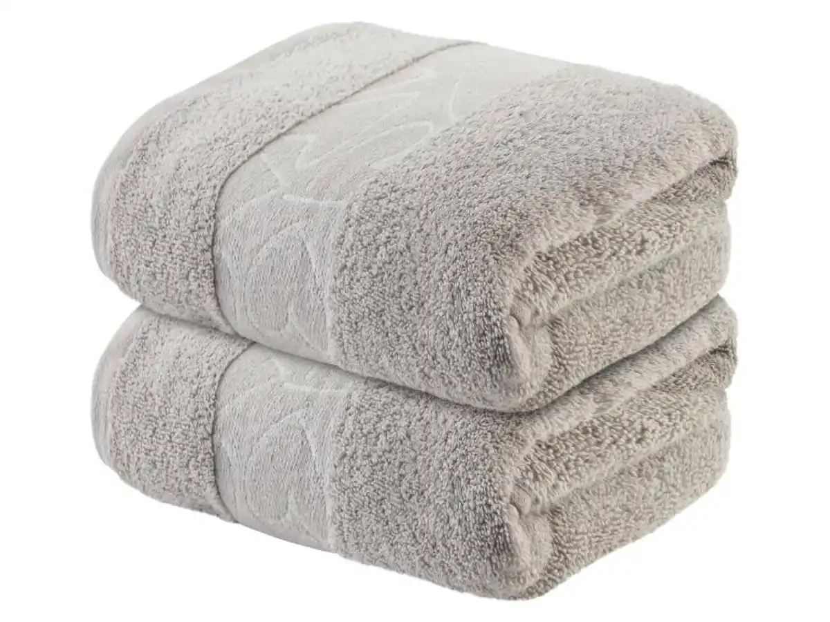 Bild 2 von LIVARNO home Frottier-Handtücher, 2 Stück, 50 x 100 cm