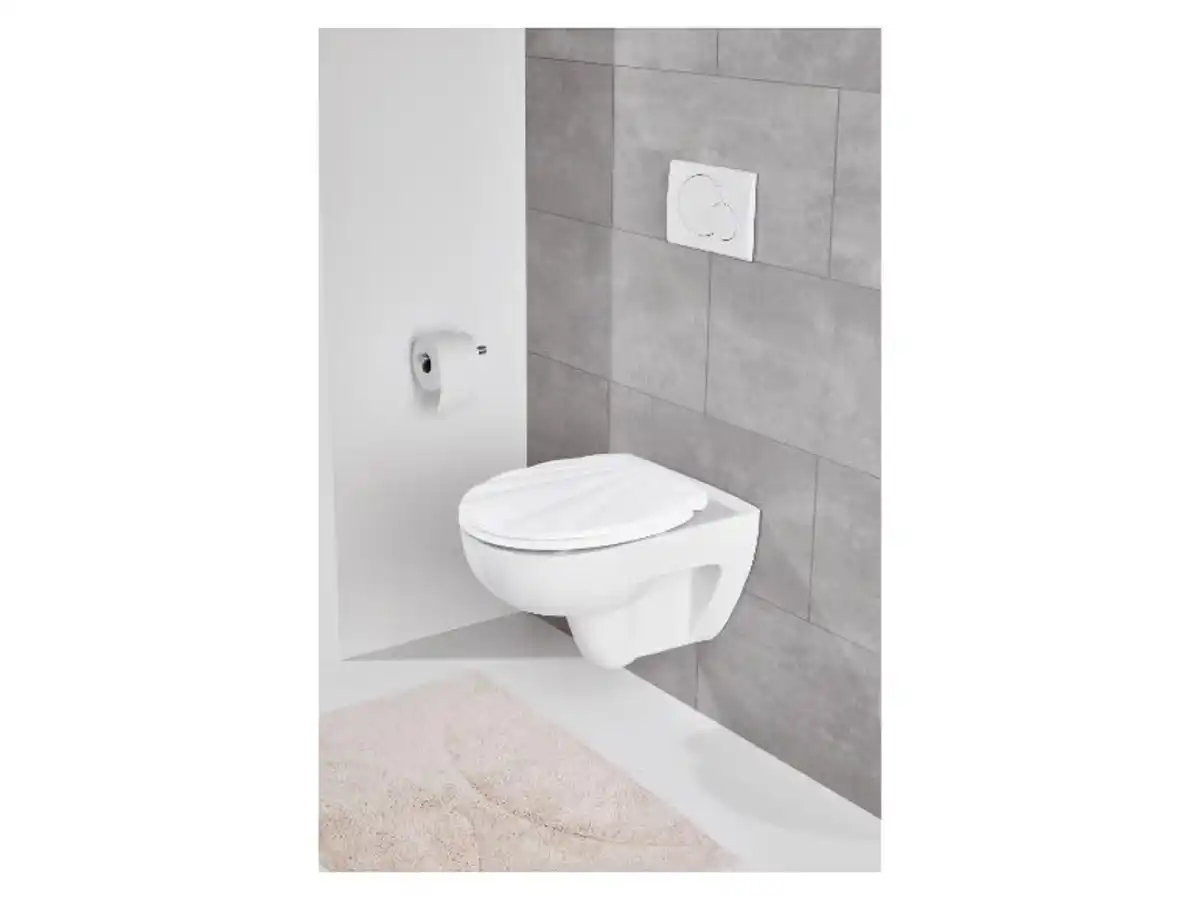 Bild 2 von LIVARNO home Duroplast-WC-Sitz, im Muschel-Design