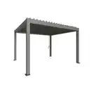 Bild 1 von Biohort Pergola Gr. 4 x 3,5 quarzgrau-metallic 404,5 x 367,5 cm