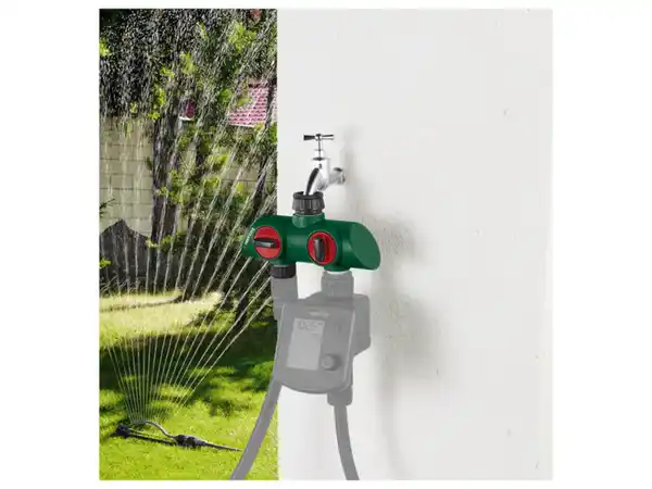Bild 2 von PARKSIDE® 2-Wege-Verteiler / Bewässerungsuhr / Wassermengenzähler