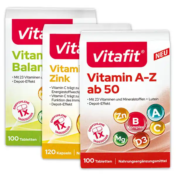 Bild 1 von Vitafit Vitamintabletten