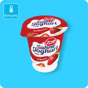 ZOTT Sahnejoghurt, Verschiedene Sorten