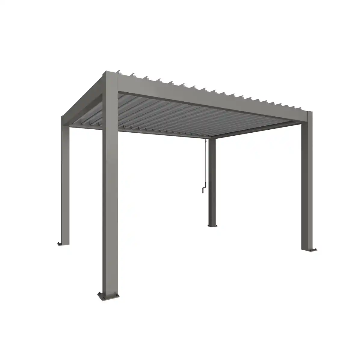 Bild 1 von Biohort Pergola Gr. 4 x 3 quarzgrau 404,5 x 312 cm
