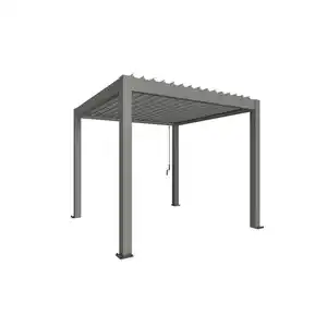 Biohort Pergola Gr. 3 quarzgrau 312 x 312 cm