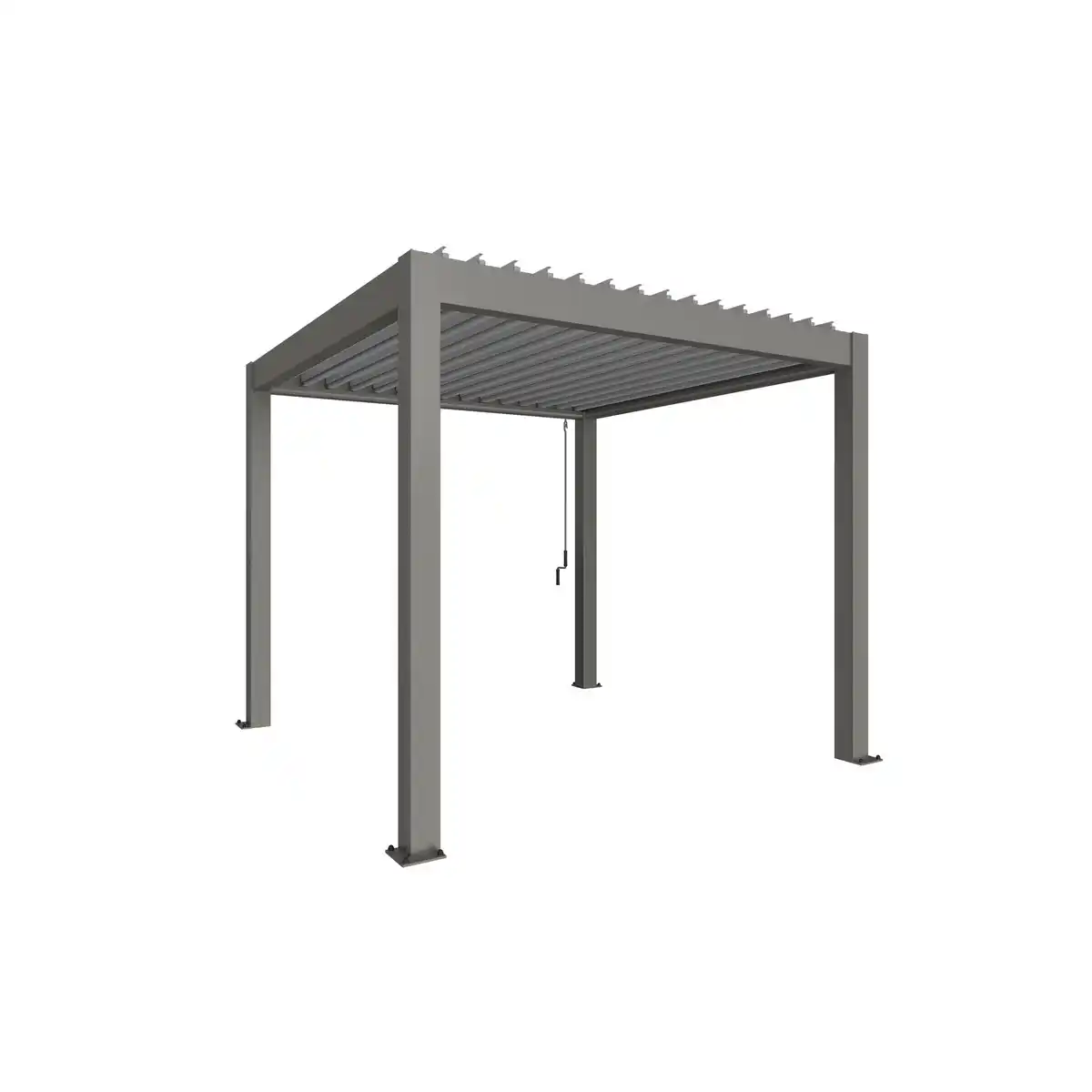 Bild 1 von Biohort Pergola Gr. 3 quarzgrau 312 x 312 cm