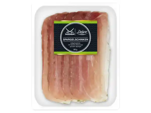 Bild 1 von Sansibar Deluxe Spargel-/Butterschinken,  80 g