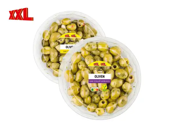 Bild 1 von Chef Select Grüne Oliven XXL,  400 g
