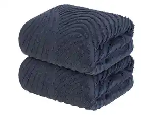 LIVARNO home Frottier-Handtücher, 2 Stück, 50 x 100 cm