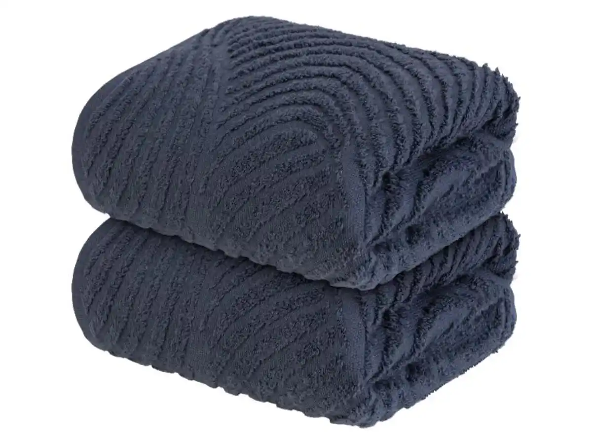 Bild 1 von LIVARNO home Frottier-Handtücher, 2 Stück, 50 x 100 cm