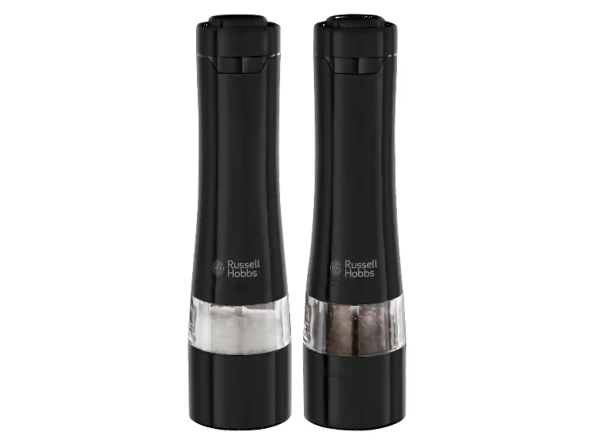 Bild 1 von Russell Hobbs Salz- und Pfeffermühle, Mahlgrad einstellbar von pulverfein bis grobkörnig