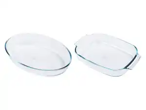 LIVARNO home Glas-Auflaufform, besonders leicht