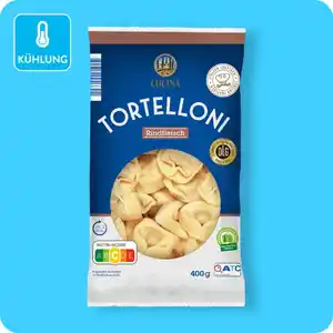 CUCINA Frische Tortelloni, Verschiedene Sorten (einige vegetarisch)