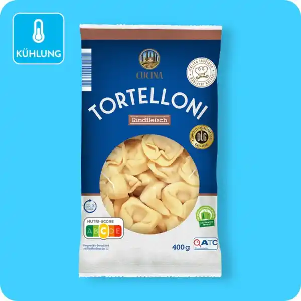 Bild 1 von CUCINA Frische Tortelloni, Verschiedene Sorten (einige vegetarisch)