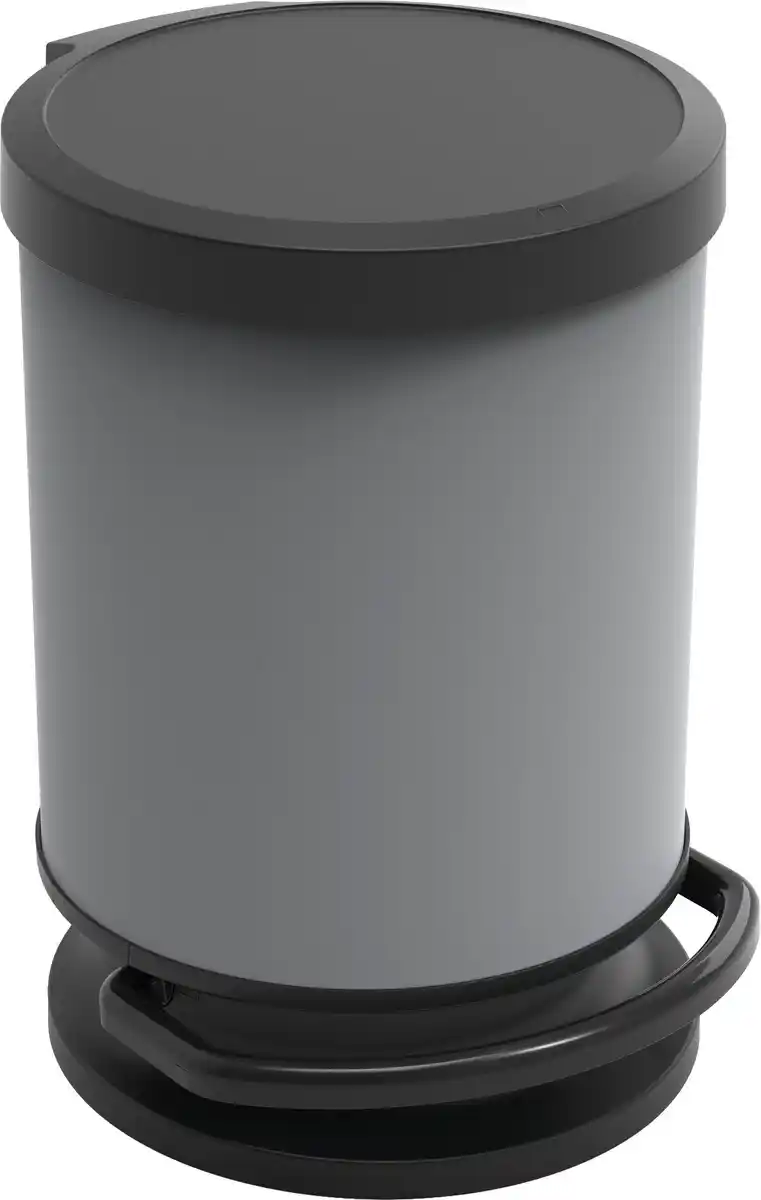 Bild 1 von Rotho Treteimer Paso 20 L rund schwarzgrau