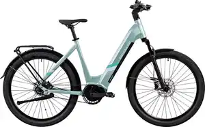 Zündapp E-Bike Trekking X850 Tiefeinsteiger 28 Zoll 7-Gang 550 Wh seeblau