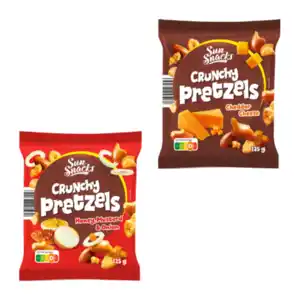 SUN SNACKS Crunchy Pretzels 125g