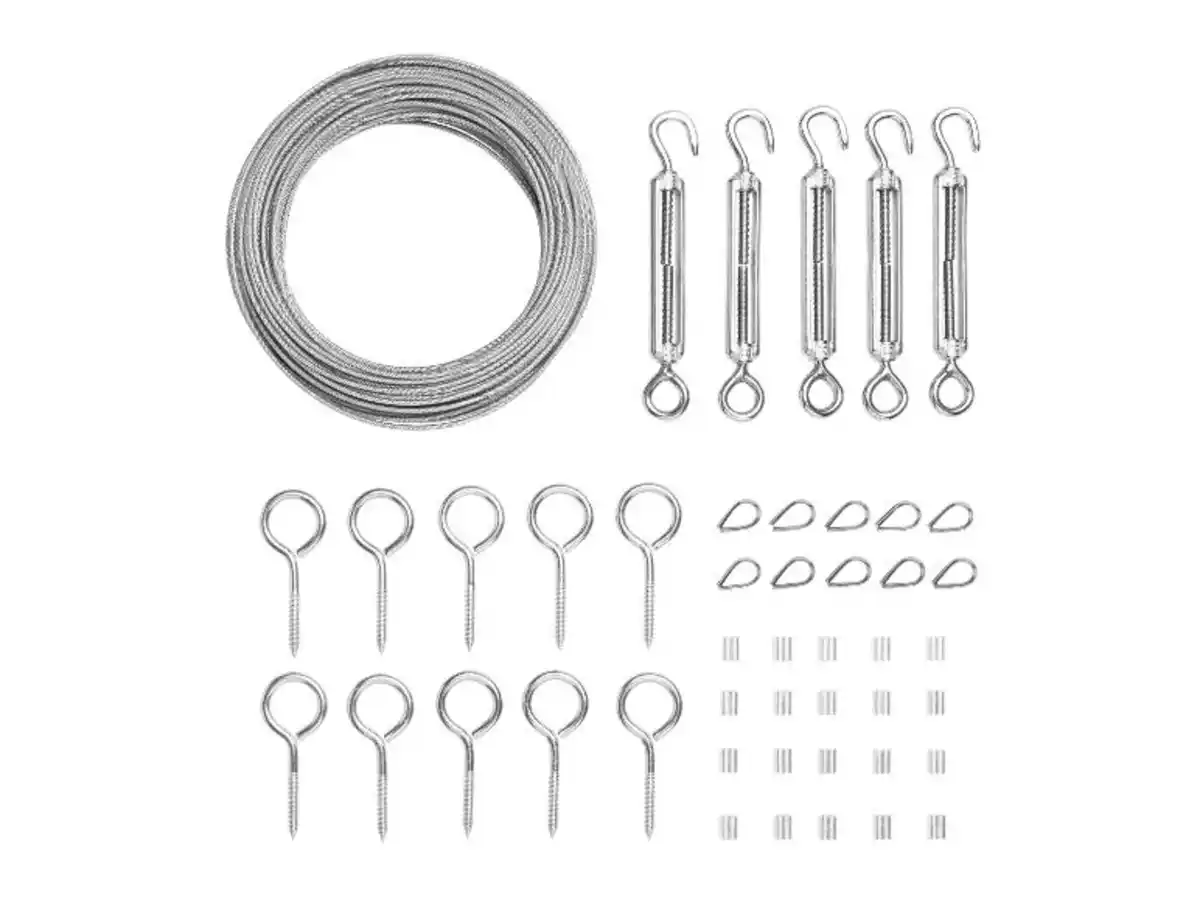 Bild 2 von PARKSIDE® Drahtseil-Rankhilfe,  15 m