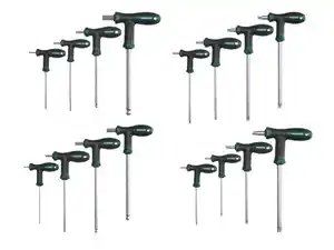 PARKSIDE® T-Griff Innensechskant-Stiftschlüssel-Satz / TX Stiftschlüssel-Satz