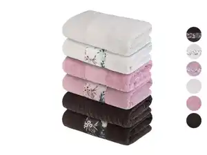 LIVARNO home Frottier-Duschtuch, 70 x 140 cm